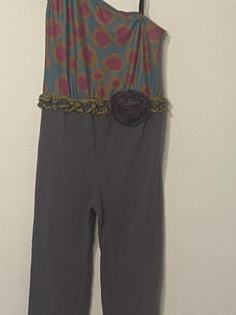 Y2K one shoulder jumpsuit